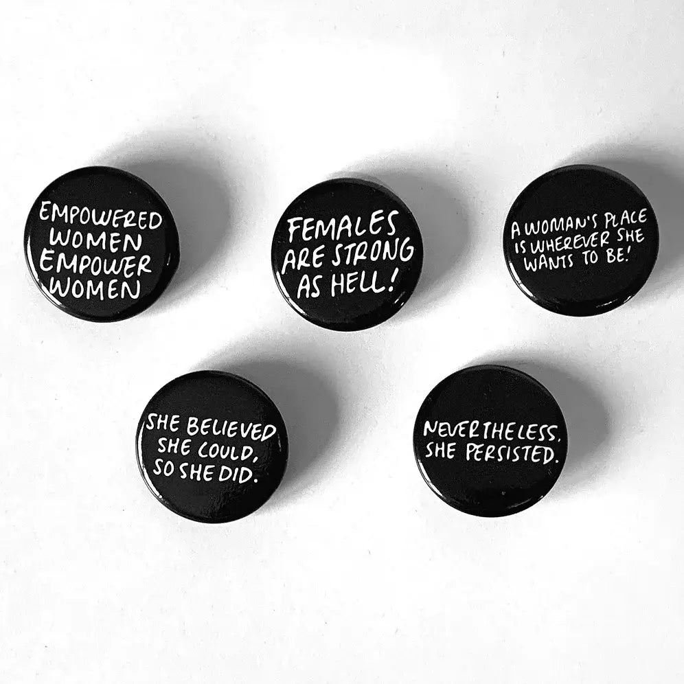 Empowered Women Mini Button - Pack of 5